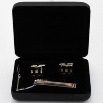 [닥스셔츠] 닥스 DD로고 투톤 커프스버튼 넥타이핀 세트 (DIF1ACTP101Y1200)