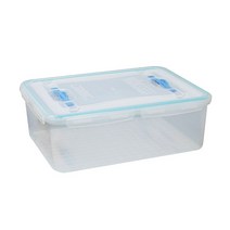 플라팜 밀폐형 리빙박스 30L, 투명, 1개