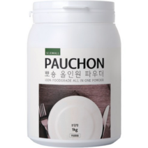 뽀숑 올인원 파우더 식기세척기 세제, 1kg, 10개