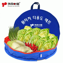 원터치 다용도 매트 배추 절이는 통 절임통 김장매트 숙성시트 모래놀이매트