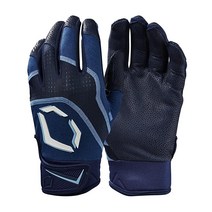 EvoShield Youth Khaos 배팅 장갑 - 네이비 스몰 (2팩) 587080, Small (Pack of 2)