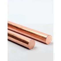구리 환봉 막대 라운드바 구리봉 구리바 금형 절단, 직경 10mm-1미터, 1개