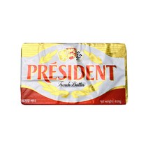 무염버터 프레지덩 400g 아이스박스포함 발효버터 프랑스산 냉장 베이킹재료, 프레지덩 무염버터 400g