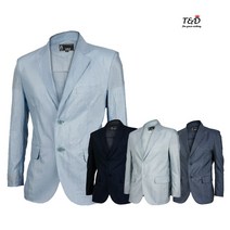 [TND] 남성 스판 광택 무지 와샤 콤비자켓 CJTD7508S7