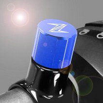 CNC 알루미늄 후면보기 사이드 미러 구멍 플매트 카펫 러그 나사 캡 커버 볼트 가와사키 Z1000 Z 1000 Z900 900 Z800 800 Z750 650, [4] Blue, 1개