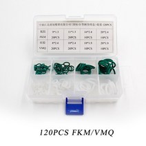 고무링 개스킷 고무/실리콘 O 링 씰 VMQ NBR FKM 씰링 O-링 니트릴 와셔 고무 oring 트 구색 키트 트 박스, 05 Mini C 120PCS, 05 Mini C 120PCS