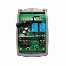 전동커튼 면 거실 광목 2 채널 무선 차고 문 433MHZ DC12V24V 롤링 코드 수신기
