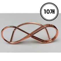 사무실 책상 메모꽂이 사진꽂이 회의실 좌석표시 스틸 로즈골드 안경디자인 메모지꽂이 10개, <<●..상품선택10개..♠