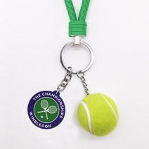Wimbledon 윔블던 선수권대회 테니스 키링 열쇠고리, 롤랑가로스 테니스볼