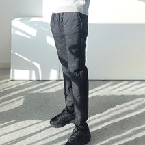아이케이 방한 패딩 조거 팬츠