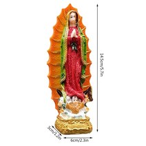 어머니 메리 입상 성모 과달 루페 동상의 레이디 예수 조각 종교 높이 140.5cm # WO, 01 As shown