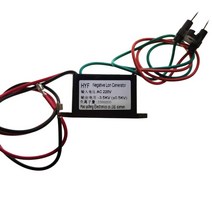 음이온 발생기 모듈 미니 공기 청정기 DIY 액세서리 간접 연기 장식 먼지 220V 제거, 2 플러그 없음