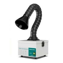 연기 제거기 납냄새 땜납 제연기 소형 산업용 배기팬, YW-100(실리콘 원형 커버)