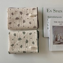 목화베리 소프트 키친크로스 4중거즈 면행주, 소프트브라운40*35