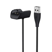 갤 핏2 스트랩 줄 메탈 스포츠 워치 일체형 삼성 Galaxy Fit 2 SM-R220 교체 USB 충전기 어댑터 3.3Ft 케이블 충전 코드 도크, 01 중국_01 갤럭시 핏 2용, 01 검은색