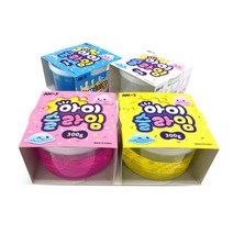 AMOS 아모스 몬스터 액괴 슬라임 300g 3종 아이슬라임, 하늘