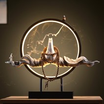 인센스 챔버 스틱 홀더 향로 향초 홈 실내 맞춤형 거실 현관 세라믹 장식품, 2. 佛手禅心简约佛珠倒流香60个