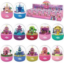 코스트코 Gashapon 오르골 뮤직박스 미니 태엽 장식 무브먼트 시리즈 블라인드 박스 장식 모델 클래식 레, 01 random one