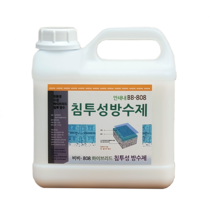 한번에 뿌려서 OK 침투성 방수제 BB-808 /신개발 하이브리드 세라믹 수성 침투 방수액-이유없이 물새는곳에/ 4L