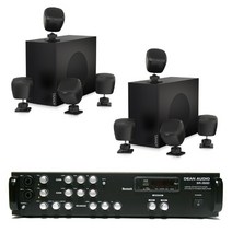 TANNOY SAT SUB 4PACK 레스토랑 스피커 RS35TSS4 검정