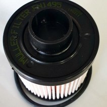 푸조 3008 2.0 HDI 308 II 1.6 5008 PEUGEOT 수입차연료필터, 1개, 5008 1.6 HDI E4 FN297