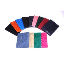 악어가죽 슬림 카드지갑