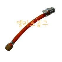 [자체제작] 금강정밀 대형게이지용 연장 굿찌 대형게이지 구찌 타이어노즐클램프 TNC-23 본뜬제품 // TIPTOP 탈착기집게+에어릴호스+국산 양귀밴드+국산 신주 니플