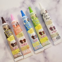 쿠키만들기 재료 데코 초코펜 데코 스프링클 뽀리수제쿠키, 노랑