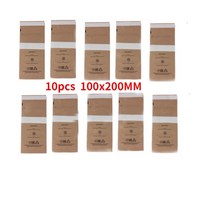 집진기 네일 소독 파우치 아트 클린 크래프트 백 일회용 기계 도구 치과 의사 고온 액세서리 개, 10pcs 100x200MM