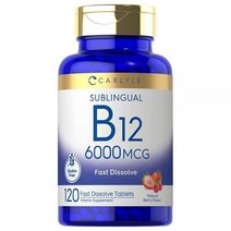 칼라일 비타민 B 12 6000mcg 120정