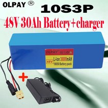 전기자전거 배터리 2023 새로운 48V 배터리 13s3p 30000mAh 팩 1000W 고전력 Ebike 전기 자전거 Xt60 플러