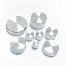 하이 엔드 알루미늄 합금 전위차계 노브 캡 인코더 볼륨 컨트롤 오디오 노브 6mm 샤프트 홀 (널링 직경), 03 15X10mm (DH)