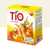 동서 티오 아이스티 복숭아맛 40T x 2개, 상세페이지 참조, 상세페이지 참조