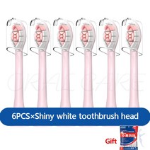 6/12pcs DiamondClean 필립스 HX3120 HX3216 HX6942 HX6530 HX9362 HX6930 HX6100 HX6710 HX9140 R710 커버, [03] 6PCS, 03 6PCS
