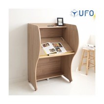 [유에프오] [UFO] UFO 주디스 1200 각도조절 독서실 책상 (무광애쉬), 상세 설명 참조