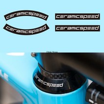 하단 브래킷 bb 도로 자전거 산악 자전거 사이클링 경주 데칼 용 4pcs Ceramicspeed cs 스티커