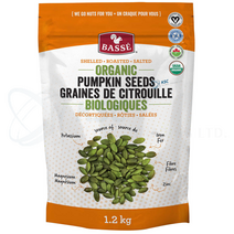 캐나다 유기농 호박씨 견과류 1.2kg+멀비비타민 1개 캐나다 직배송 Basse organic pumpkin seed, 1팩, 1.2kg