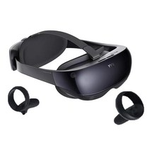 VR 가상현실 YVR 2 헤드셋 글로벌 언어 올인원 가상 현실 3D 안경 4K + 디스플레이 메타버스 및 스트림, 한개옵션1, 01 128GB