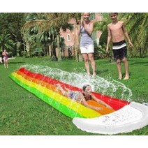 야외 워터 슬라이드 물놀이 슬라이딩 미끄럼틀 튜브, A 실라이딩 보드 480 x 76CM