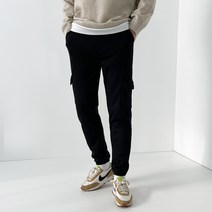 데일트 남자 기모 밴딩 트레이닝 카고 조거팬츠