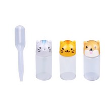 분사력 좋은 스프레이 오일병 밀폐그릇 요리사 전문가 주방 휴대용 조미료 병 미니 케첩 오일 작은 냄비 샐러드 간장 꿀 겨자, 02 3pcs