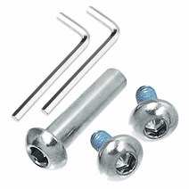 OTFAITP M8x33mm 나사 234륜 스쿠터 교체용 마이크로 미니 접이식 킥 차축 수리 (33), 27.0 Millimeters