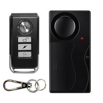 경보기 WSDCAM-자전거 알람 도어 윈도우 보안 무선 도어 진동 센서 알람 호스트 도난 보안 경보 분실 방지, J
