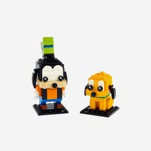 (정식매장판) 레고 브릭헤즈 디즈니 구피와 플루토 &