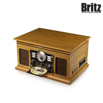 (사은품증정)무료 브리츠 BZ-TP070 SNT LP 턴테이블 CD 카세트 라디오