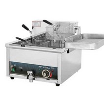 대용량 튀김기 후라이드 치킨 꼬치 장비 감자튀김기, 15L (5KW-220V)