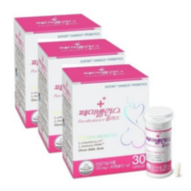 국제약품 페미밸런스 플러스 캡슐 여성 시크릿존 유산균 프로바이오틱스, 3개(90캡슐)
