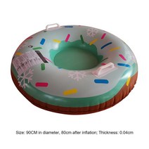 튜브썰매 스키 링 PVC 스노우 썰매 타이어 튜브 겨울