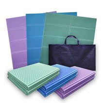 더나은 국산 대형 캠핑매트 야외 돗자리, 블루 (200*140)