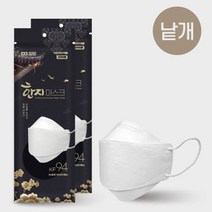 도담 한지 마스크 KF94 피부자극없는 마스크 대형 30매+5매